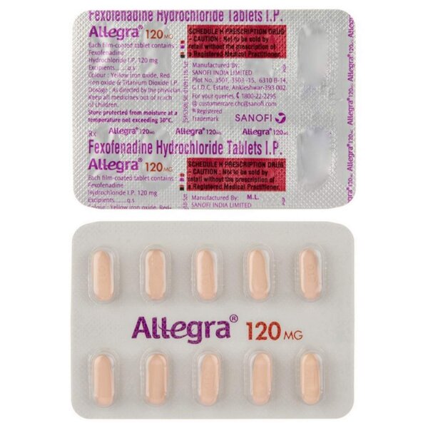 ALLEGRA 120MG TABS