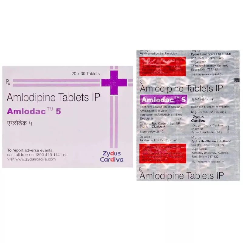 AMLODAC 5 TABS