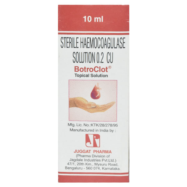BOTROCLOT TOPICAL SOLUTION 10ML