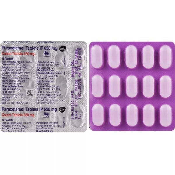 CALPOL 650MG TABS