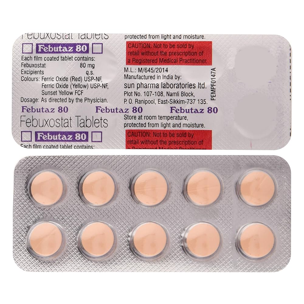 FEBUTAZ 80 TABS