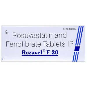 ROSUVAS F 20 TABS (20/160)